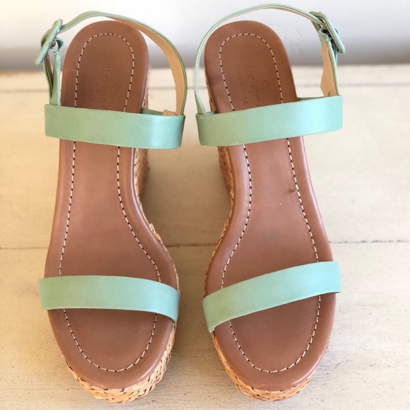 New in Box Kate Spade Dancer Woven Wedges, Size 9 - Picture 7 of 8